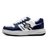 Custom Blue White Dallas Shoes Personalized Sneaker FN032-D020389-9